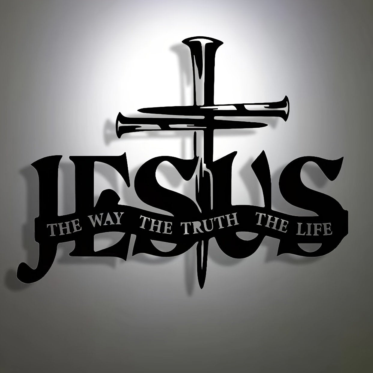 (🎁Last Day 50% OFF)🔥Jesus & Cross Design Wall Art - ⌛Limited Handmade Series
