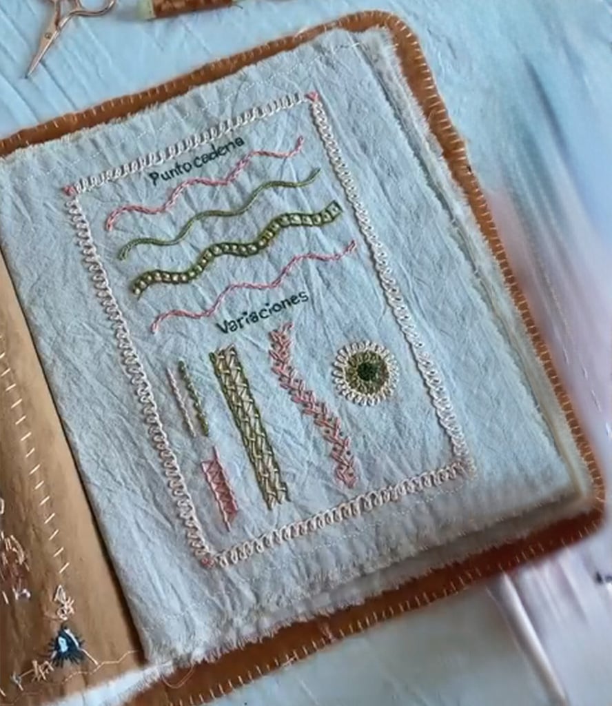 🔥Last Day 49% OFF - 📚 Embroidery Stitch Memo Book(✨Beginner-Friendly)