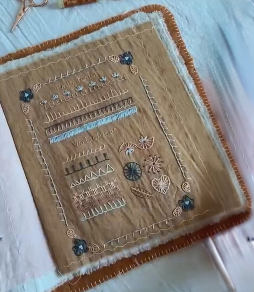 🔥Last Day 49% OFF - 📚 Embroidery Stitch Memo Book(✨Beginner-Friendly)