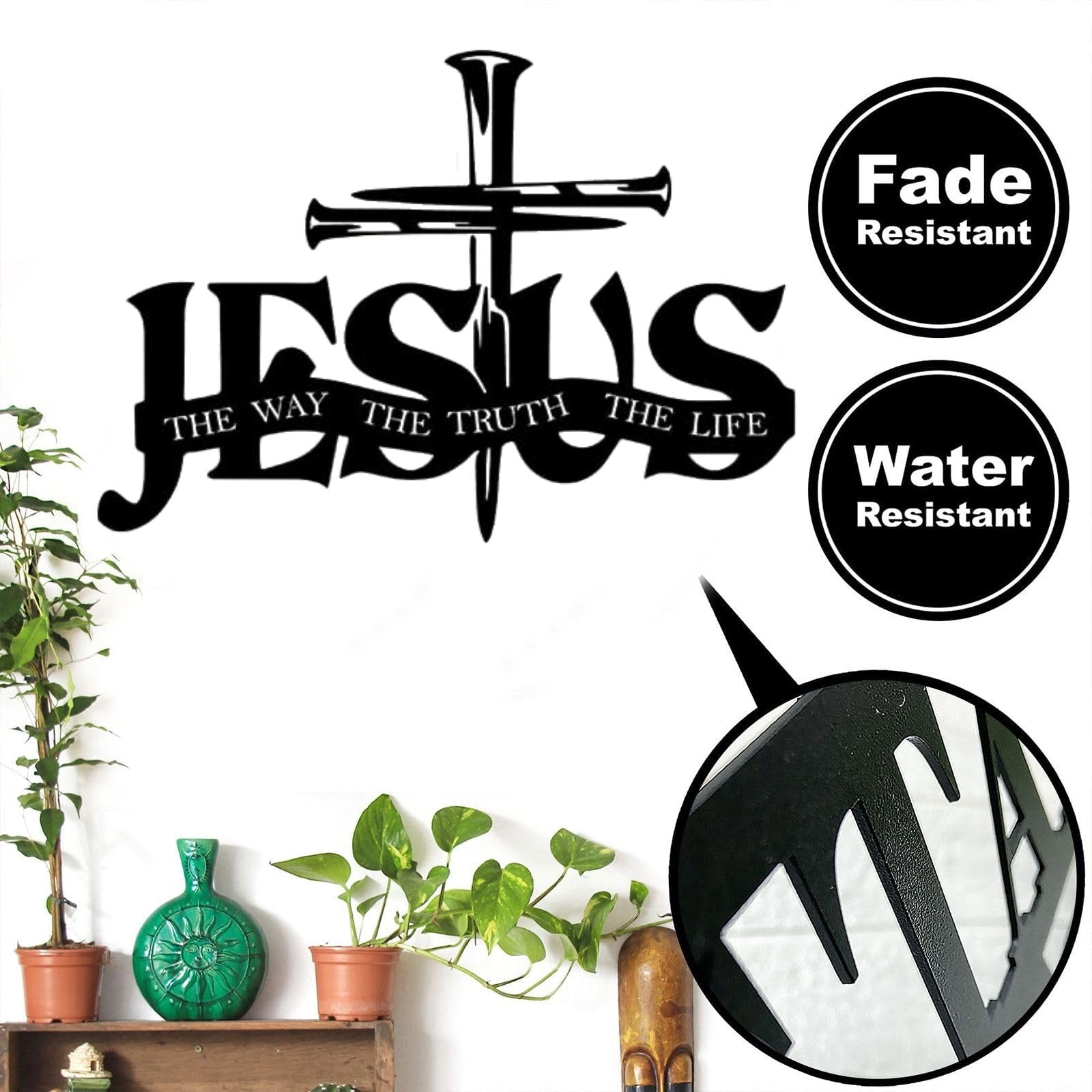 (🎁Last Day 50% OFF)🔥Jesus & Cross Design Wall Art - ⌛Limited Handmade Series