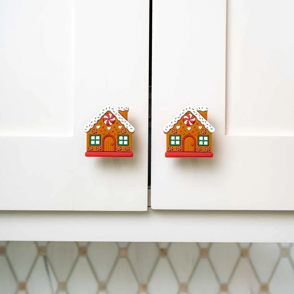 🔥Super Sale - 49% OFF🔥Set of 5 pcs Gingerbread House Knob Cover