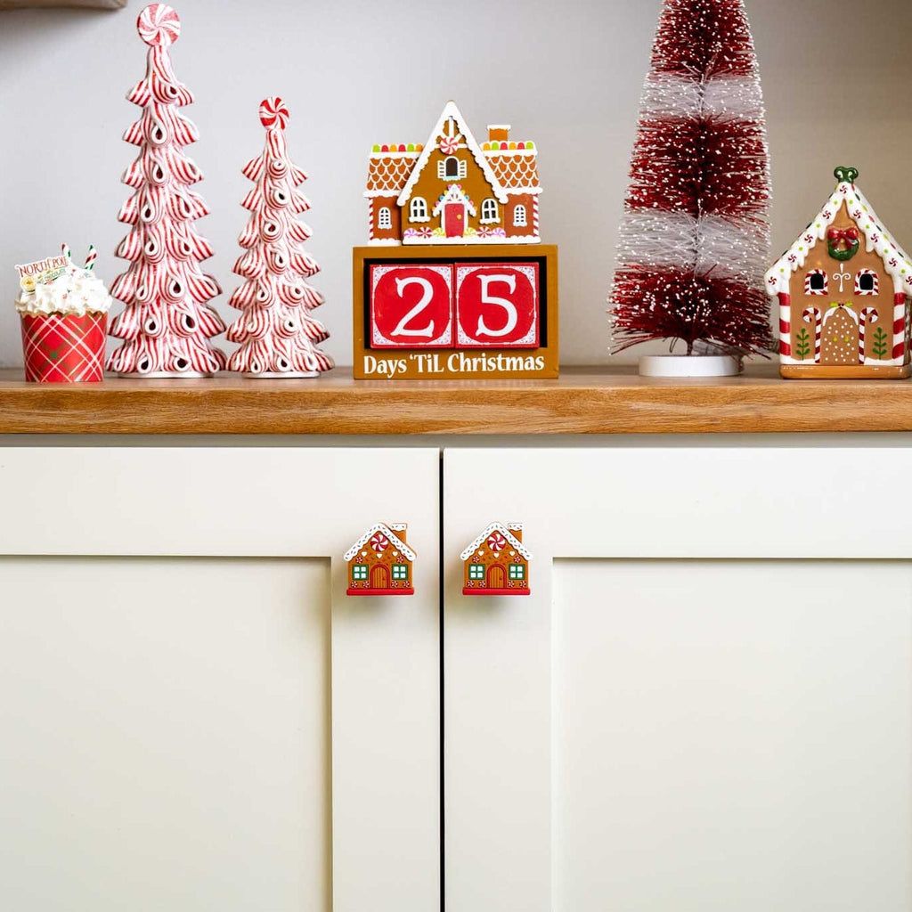 🔥Super Sale - 49% OFF🔥Set of 5 pcs Gingerbread House Knob Cover